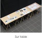 Sur table